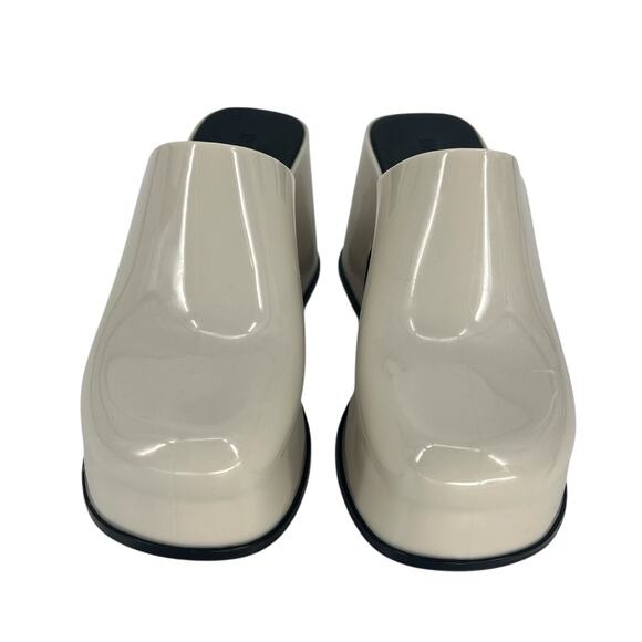 Melissa Mia White Platform Clog - Picture 8 of 15